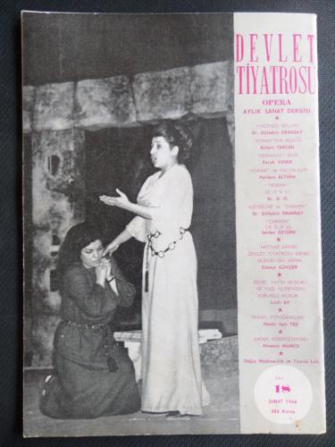 Devlet Tiyatrosu Aylık Sanat Dergisi 1966 / 18