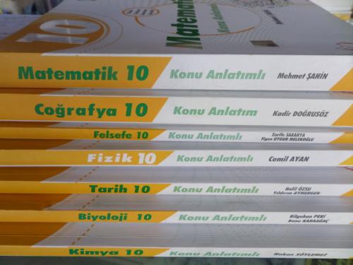 10. Sınıf Okula Yardımcı Sınavlara Hazırlık Kitapları / 7 Adet