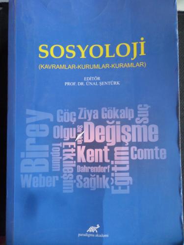 Sosyoloji ( Kavramlar-Kurumlar-Kuramlar )