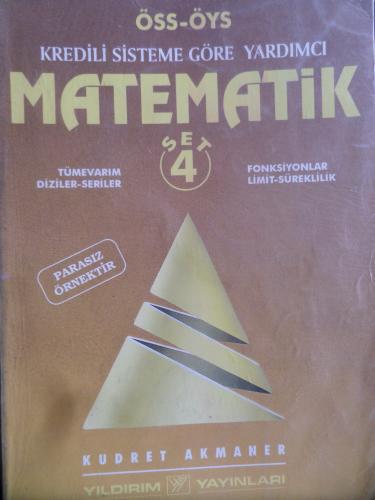 ÖSS - ÖYS Matematik Set 4 Kudret Akmaner