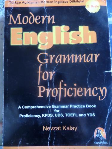 Modern English Grammar For Proficiency Nevzat Kalay