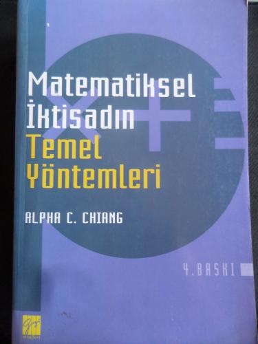 Matematiksel İktisadın Temel Yöntemleri Alpha C. Chiang