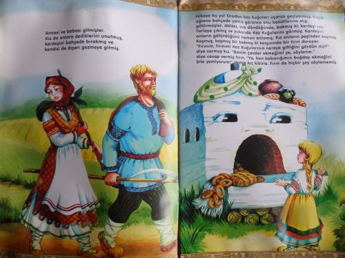 Masallar Hazinesi / Kaz Kuğuları - Kurt İle Yedi Keçi Yavrusu (Dev Boy