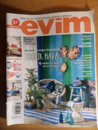 Evim 2016 / 125 - Botanik Ve Doğal Desenlerle Tropik Hava
