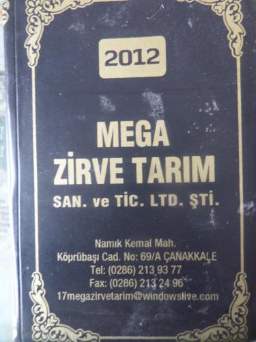2012 Takvimi - Mega Zirve Tarım