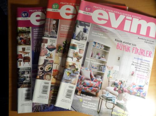 Evim 2016 / 127-128-129 (3 Dergi)