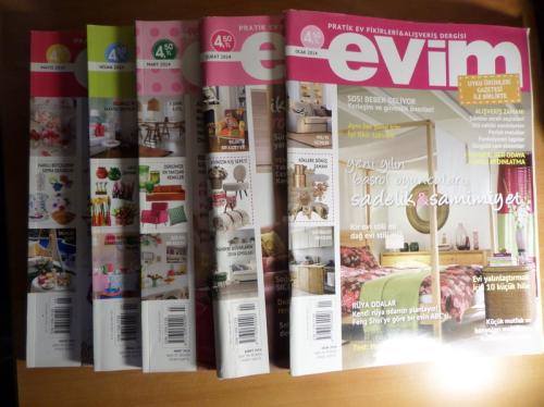 Evim 2014 / 95-96-97-98-99 (5 Dergi)