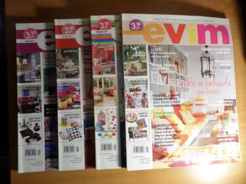 Evim 2011 / 65-66-67-68 (4 Dergi)
