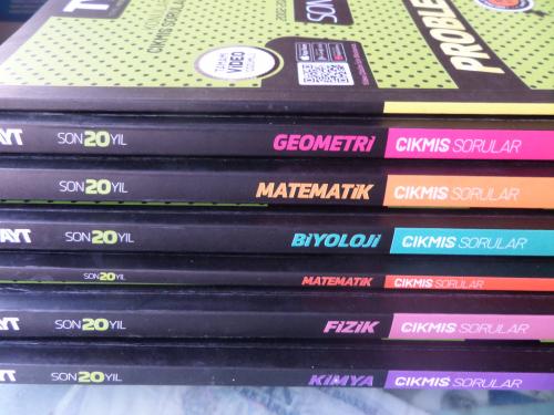 TYT-AYT Son 20 Yıl Çıkmış Sorular / 7 Adet