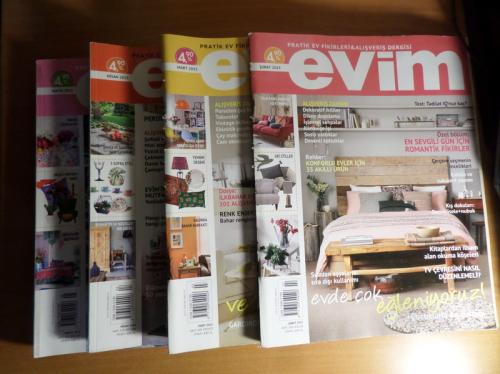 Evim 2015 / 108-109-110-111 (4 Dergi)