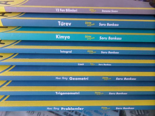 Üniversiteye Hazırlık Kitapları / 8 Adet