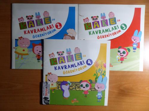 Kare İle Kavramları Öğreniyorum / 3 Adet