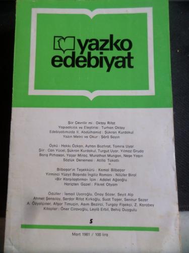 Yazko Edebiyat 1981 / 5