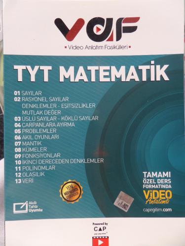 TYT Matematik Video Anlatım Fasikülleri