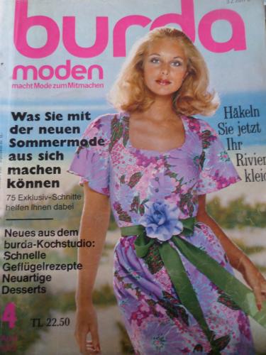 Burda Dergisi 1972 / 4