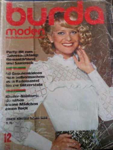 Burda Dergisi 1974 / 12