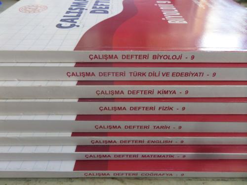 9. Sınıf Çalışma Defteri / 8 Adet