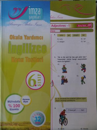 6. Sınıf İngilizce Konu Testleri