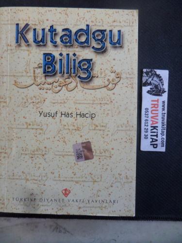 Kutadgu Bilig Yusuf Has Hacib