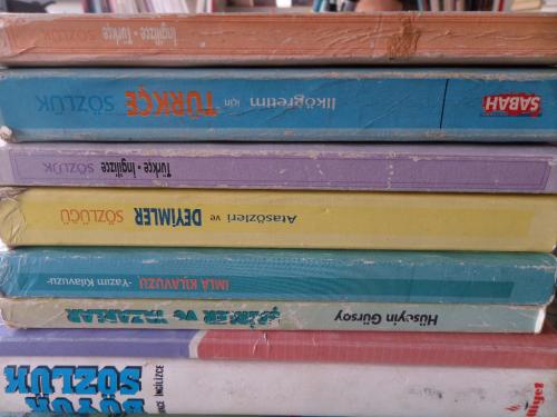Sözlük ve Kaynak Kitapları / 8 Adet