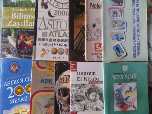 Muhtelif Kültür ve Kaynak Kitapları / 10 Adet