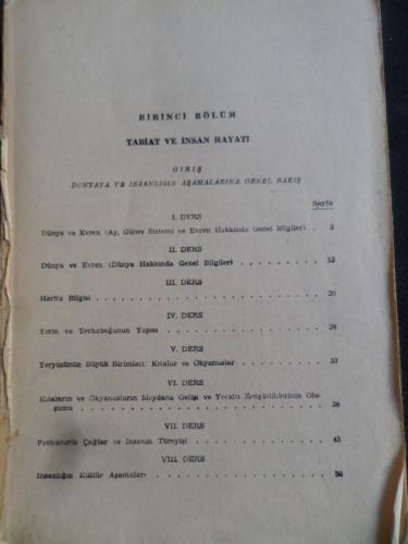 Genel Coğrafya Sırrı Erinç