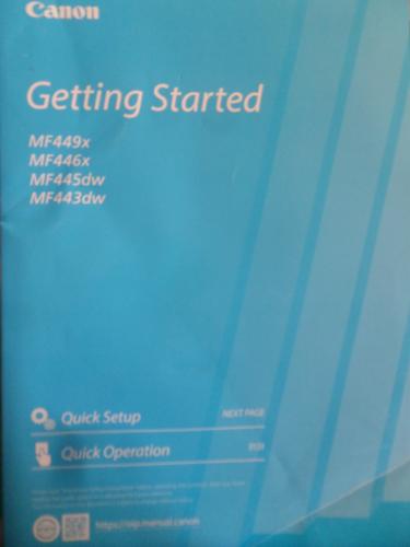 Canon Getting Started