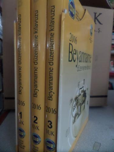 2016 Beyanname Düzenleme Kılavuzu / 3 Cilt Takım