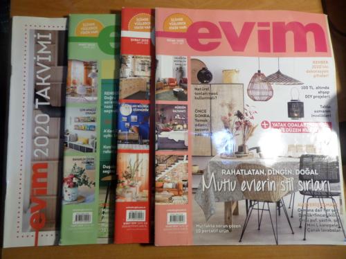 Evim 2020 / 167-168-169 (3 Dergi) 2020 Takvimi Hediyesi