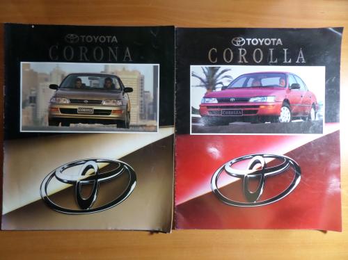 Toyoto Corolla Dergisi / 2 Adet