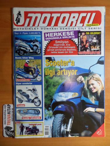 Motorcu Dergisi 2001 / 4 - Scooter'a İlgi Artıyor