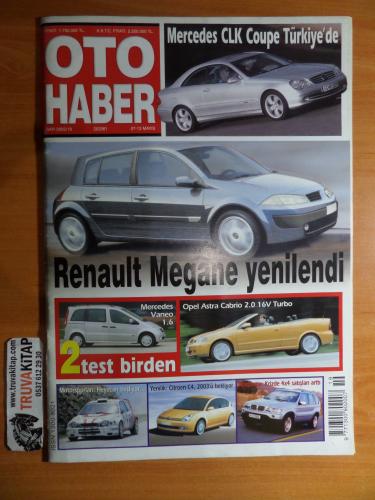 Oto Haber - Mercedes CLK Coupe Türkiye'de 2002 / Sayı: 19