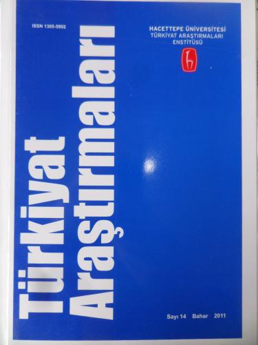 Türkiyat Araştırmaları Dergisi 2011 / 14