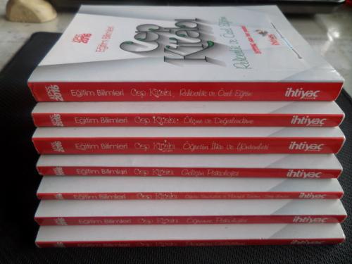 KPSS 2015 Eğitim Bilimleri Cep Kitapları / 7 Adet