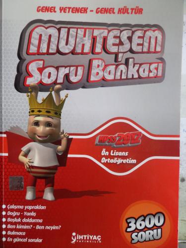 KPSS Genel Yetenek Genel Kültür Muhteşem Soru Bankası