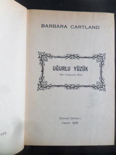 Uğurlu Yüzük Barbara Cartland