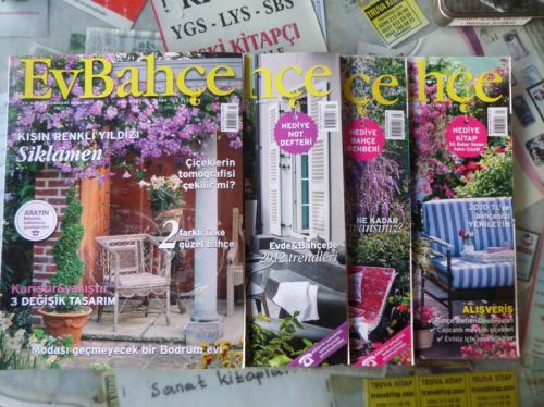 Ev Bahçe 2012 / 1-2-3-4 (4 Dergi)