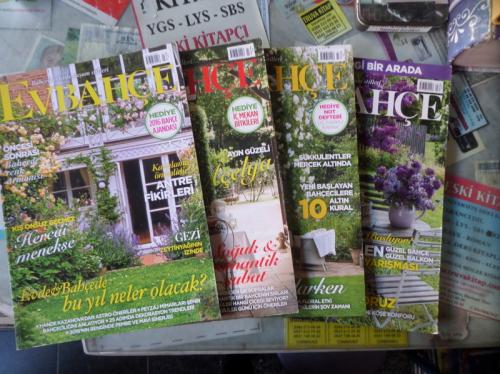 Ev Bahçe 2016 / 1-2-3-4 (4 Dergi)