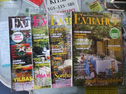 Ev Bahçe 2016 / 9-10-11-12 (4 Dergi)