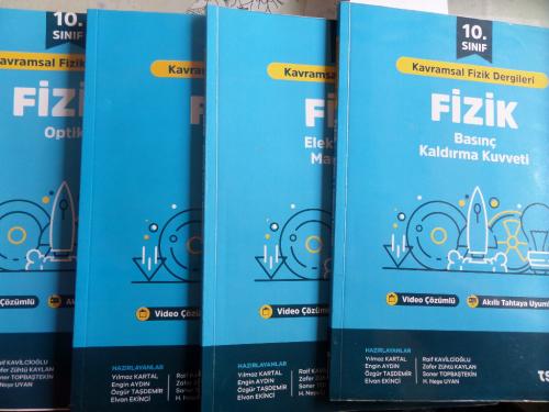10. Sınıf Kavramsal Fizik Dergileri / 4 Adet