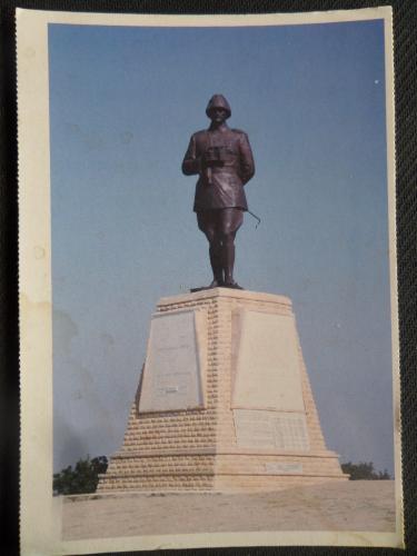 Kartpostal / Conk Bayırı Atatürk Heykeli