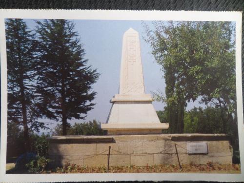 Kartpostal / Mehmet Cavuş Anıtı