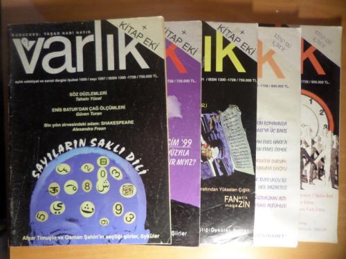 Varlık Dergisi 1999 / 1097-1099-1101-1104-1105 (5 Dergi)