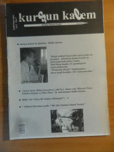 Kurşun Kalem 2010 / 7 - Kurşun Kalemde Gündem: Hulki Aktunç