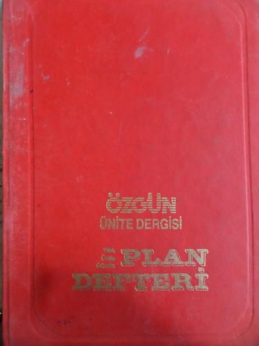Özgün Ünite Dergisi Yıllık Ünite Günlük Plan Defteri