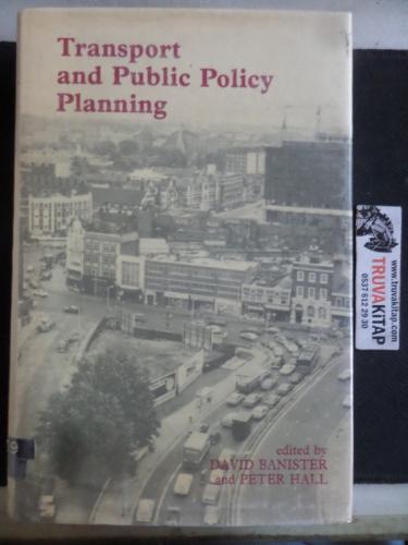 Transport And Public Policy Planning