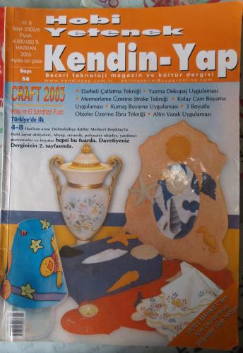 Hobi Yetenek Kendin - Yap 2003 / 6