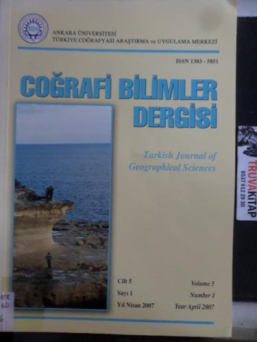 Coğrafi Bilimler Dergisi 2008 / 5
