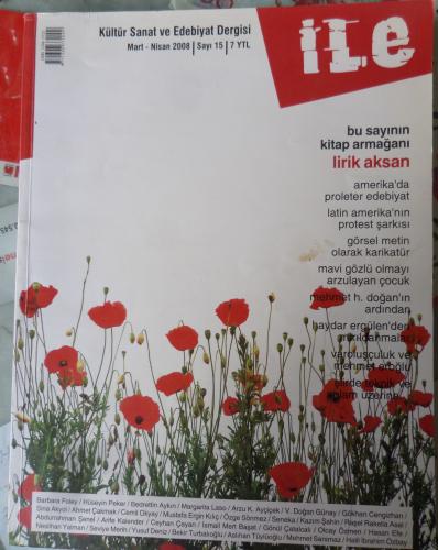 İle Kültür Sanat Ve Edebiyat Dergisi 2008 / 15