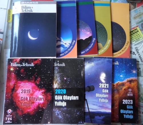 Bilim Ve Teknik Gök Olayları Yıllığı (9 Dergi)